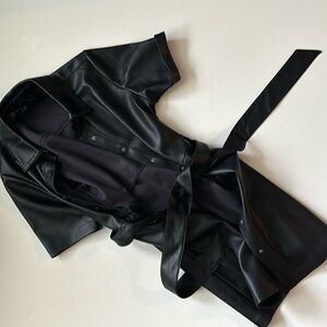 Steve Madden side 4 faux leather dress